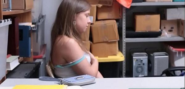  Innocent Teen Student Brooke Bliss Suck a Cock for Stealing - Teenrobbers.com